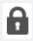 Checked-out icon showing a shut lock.